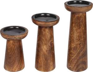 Bougeoir en cristal de pièce maîtresse de haute qualité support de bougie Vintage pour la décoration de table de mariage au prix Lowe par HF CRAFTS - Product Image 4