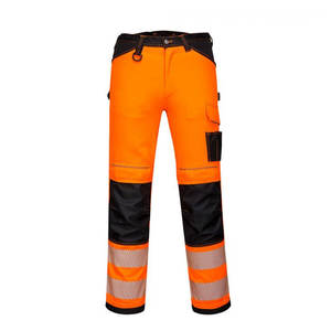 2025 <b>Hi</b> <b>Vis</b> Men's Workwear Canvas Pants Zipper Fly High Quality Reflective Tapes Breathable Mid Outdoor Vintage <b>Work</b> <b>Trousers</b> - Product Image 2
