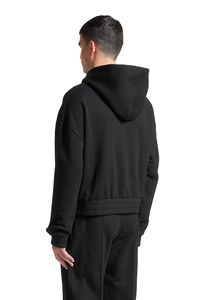 Survêtements en coton de haute qualité, marque privée personnalisée, étiquette de taille au niveau du col, pantalon évasé et sweat-shirt pour la vente d'hiver - Product Image 6