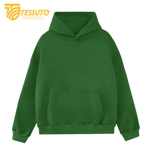 Meilleure qualité impression personnalisée pull à capuche polaire surdimensionné pour hommes 100% coton style Hip Hop avec motif bricolage - Product Image 3