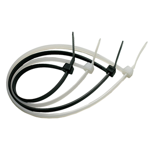 Cinghia a Rete per Cablaggio 3,6 X 140 Pz 100 - Bianca - Product Image 1