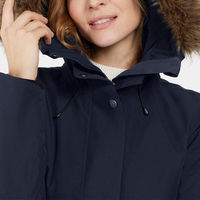 Parka pour femme à prix d'usine, rembourrage en coton, résistante à l'eau, écologique, à capuche, qualité supérieure, séchage rapide