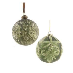 Excelente mano de obra, Bola de Navidad colgante de Metal con revestimiento exterior brillante decorado, artículo personalizado más vendido - Product Image 4