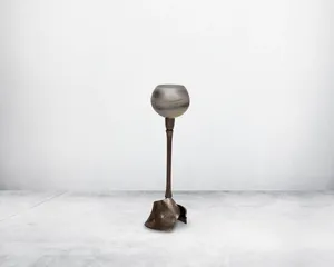 Nouveau chandelier détachable en métal d'alliage vintage de luxe européen élégant bougeoir de qualité supérieure lot de 3 - Product Image 3