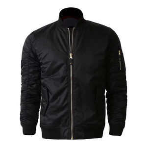 Precio barato de alta calidad de los hombres chaquetas de bombardero logotipo personalizado tamaño impreso alto diseño superventas chaquetas de bombardero para los hombres - Product Image 1