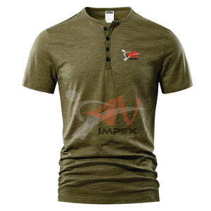 Ropa al por Mayor, Mezcla de Ropa, Fardos de Ropa Usada, Camisetas Casuales de Color Sólido de Manga Corta para Hombre, Camisetas de Alta Calidad para Hombre - Product Image 4