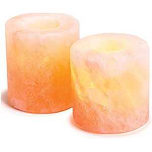 Yin Yang forme sel de l'Himalaya bougeoir cristal naturel rose sel de roche lumière de thé artisanat naturel fabriqué à la main - Product Image 4