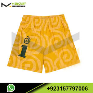 Fitness Floral Mesh Shorts Votre propre logo imprimé Shorts confort, ceinture élastique Hommes Sublimation Mesh Shorts - Product Image 6