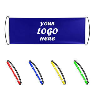 Individuelles Logo Handgehaltenes Einziehbares Banner Scrollende Fahne Pull-up Jubel-Schild für Werbeaktionen - Product Image 1