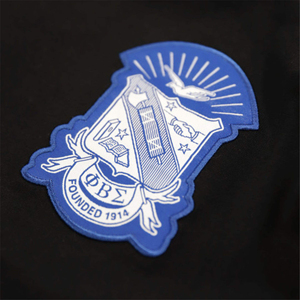 Camiseta de Baloncesto Personalizada con Rayas de Color - Phi Beta Sigma |   Malla Pesada 100% Poliéster |   Logotipos Impresos y Canalé de Punto |   Conjuntos Personalizados - Product Image 2