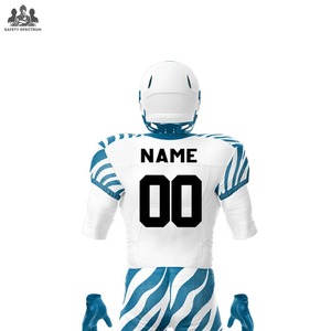 Uniformes de Fútbol Americano al por Mayor |   Conjunto de Uniforme de Fútbol Personalizado, Transpirable, Tallas Grandes |   Manga Corta |   Fuente de Fábrica OEM - Product Image 2