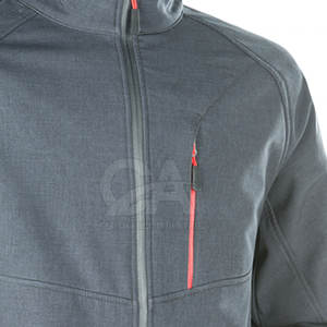 Chaqueta Softshell para hombre hecha a medida de gran tamaño más vendida, último diseño, precio barato, chaqueta Softshell de colores contrastantes para hombre - Product Image 2