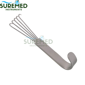 Rétracteur chirurgical auto-retenant à griffe d'ours en acier inoxydable Rétracteur de tissus mous - Product Image 6