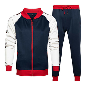 Ensemble de survêtement sport slim pour homme, séchage rapide, 100 % coton, uni, avec logo personnalisé, polaire d'hiver, vente en gros - Product Image 6