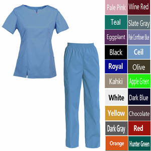 Vente en gros prix bon marché uniformes d'hôpital gommages-gommages médicaux-hauts et pantalons uniformes pour hommes, femmes-ensembles de gommage export - Product Image 1