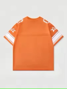 Camiseta de Fútbol Personalizada para Hombre, Manga Corta, 100% Poliéster, Corte Regular, Estilo Hip-Hop, Ecológica, de Secado Rápido y Transpirable - Product Image 2