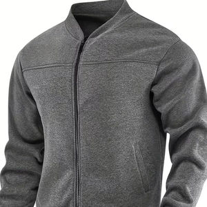 แจ็คเก็ตวาร์ซิตี้ผู้ชายรุ่นพรีเมียมคลาสสิกใหม่ปี 2026 สไตล์ลำลองแบบนักศึกษา พร้อมโลโก้สั่งทำด้านหน้า เนื้อผ้านุ่ม 100% ผ้าฝ้าย ดีไซน์ทันสมัย - Product Image 1