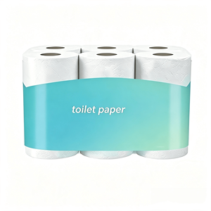 Hot Selling Water Soluble Bathroom Tissue Disposable Eco Friendly Toilet Paper High Absorbent Biodegradable Toilet Tissue Paper