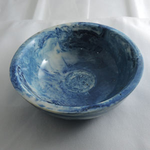 ชามเสิร์ฟสลัดทำจากเรซินชามตกแต่งบ้านสีน้ำตาลโอนิกซ์เครื่องครัวส่วนตัว - Product Image 6