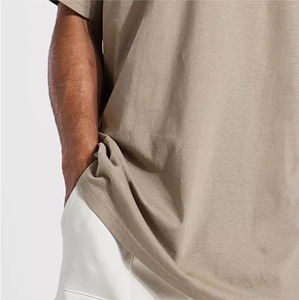 Custom Made Wholesale Your Brand Logo Oem Men's Cotton T-shirt Men's T Shirts High Quality Plain Casual Men's T-Shirts Gym - Product Image 4