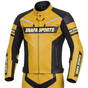 Combinaison de moto professionnelle réglable de style nouveau, de haute qualité, avec logo personnalisé, en cuir, pour hommes - Product Image 4