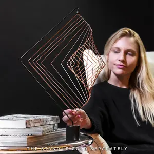 Square-Wave Koper De Betoverende Kinetische Wind Spinner Koper - Product Image 5