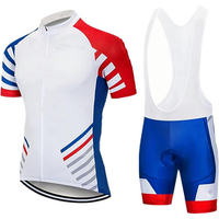 Ropa deportiva de bicicleta de carretera de verano para hombre, conjunto de Jersey de ciclismo con sublimación transpirable, uniformes de ciclismo