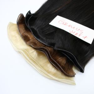 Genius Weft cabello humano vietnamita recto doble dibujado extensiones de cabello al por mayor sin enredos de desprendimiento - Product Image 1