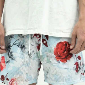 2019 personalizado OEM gimnasio Atlético entrenamiento de las mujeres pantalones cortos para correr estilo Casual poliéster playa pantalones cortos cordón nuevo medio Bermudas - Product Image 5