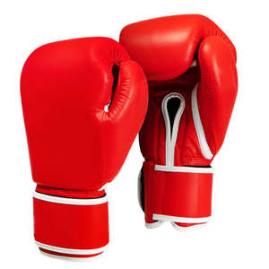 ถุงมือชกมวยหนังแท้สำหรับ100% ถุงมือชกมวยถุงมือหนังแท้สำหรับฝึกฝนมืออาชีพ - Product Image 6