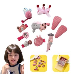 กิ๊บติดผมเด็กสไตล์<span class=keywords><strong>เกาหลี</strong></span>ชุดกิ๊บติดผมการ์ตูนน่ารัก 10 ชิ้นอุปกรณ์เสริมผมเด็กสำหรับเด็กผู้หญิงแต่งตัวอุปกรณ์เสริม - Product Image 1