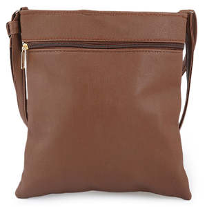 กระเป๋าสะพายไหล่ผู้หญิง - สีน้ำตาลเข้ม - Product Image 4