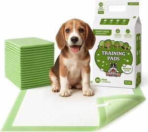 Tapis d'apprentissage de la propreté pour chiots, 6 couches, haute absorption, jetables, qualité supérieure, pas chers - Product Image 1