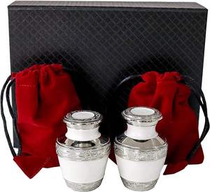 Fourniture en vrac de style américain de qualité supérieure de la plus haute qualité 100% urnes de crémation souvenir en aluminium à vendre - Product Image 2