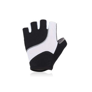 Moda antideslizante transpirable hombres mujeres deportes al aire libre bicicleta ciclismo medio dedo menos montar guantes de ciclismo - Product Image 3