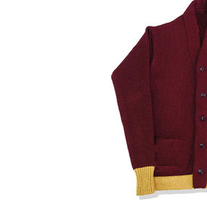 Pull cardigan unisexe personnalisé 100% coton respirant à col en V anti-froissement à séchage rapide pour la vente en gros au prix le plus bas - Product Image 4
