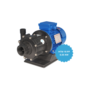 Pompe centrifughe mag drive modello h210 PP con motore 0,55kw GR 71 2B 2P in plastica per la movimentazione dell'acido pompa dell'acqua magnetica - Product Image 1