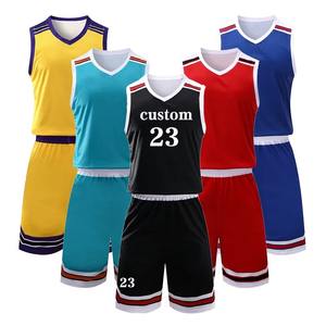 2024 nouveau Style respirant imprimé basket-ball uniforme OEM/ODM Logo personnalisé vêtements de sport uniformes d'entraînement 100% Polyester - Product Image 1