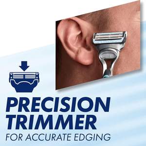 Lames de rasoir Gillette Mach 3 pour homme avec tondeuse de précision, paquet de 24 lames de rechange - Product Image 2