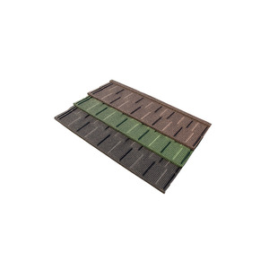 Azulejos de acero con revestimiento de piedra de colores estilo <span class=keywords><strong>Boral</strong></span>: resistentes al calor, tipo arcilla, paneles Mabati para Century Crown - Product Image 5