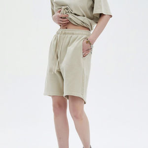 Pantalones cortos de gimnasia para hombre de verano al por mayor 100% algodón French Terry Jogger pantalones cortos de chándal logotipo personalizado - Product Image 5