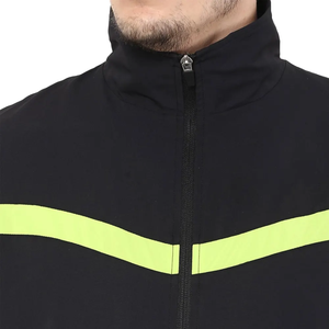 Chaqueta cortavientos transpirable personalizada Conjunto de dos piezas Traje al por mayor Pantalones superiores impermeables Chándales Hombres - Product Image 5