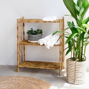 ชั้นวางของไม้ไผ่ธรรมชาติชั้นเก็บของสำหรับบ้านและสำนักงาน - Product Image 6