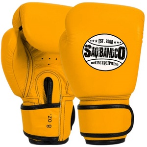 Gants de boxe professionnels en cuir de vachette de grade A gants de boxe en cuir professionnel gants de boxe durables - Product Image 1
