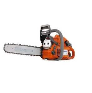 Motosierra de Gasolina Husqvarna 130 de Alta Calidad, Nueva, con Motor X-Torq de 38 cc, 2 HP, 2 Tiempos, Cadena de 16 Pulgadas, Lista para Enviar - Product Image 1