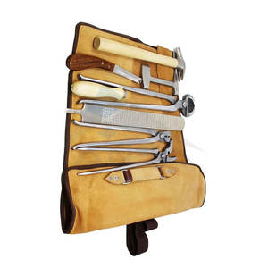 Professional Custom 8-Piece Horse Farrier Hoof Grooming Tool <b>Kit</b> Premium Stainless Steel Superior Quality <b>Shoe</b> <b>Care</b> Maintenance - Product Image 5