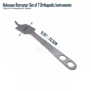 Juego de 7 Retractores Hohmann, Instrumentos Quirúrgicos Ortopédicos, Espéculo - Product Image 5