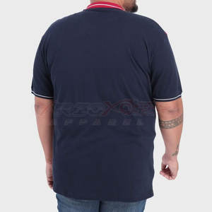 Polo surdimensionné pour hommes à manches courtes et tissu léger pour l'été T-shirt polo surdimensionné pour hommes - Product Image 3