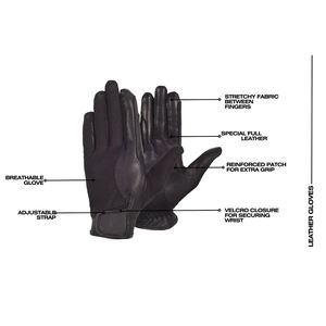 Gants d'équitation à doigts entiers de taille personnalisée Gants d'équitation respirants de conception antidérapante et confortable et résistante à l'usure - Product Image 4