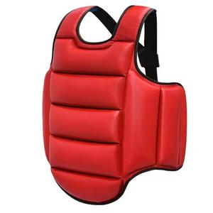 Taekwondo Chest Guard Boxeo Body Protector Artes marciales Rib Shield Target Training para adultos o niños Precio razonable OEM - Product Image 1